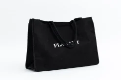 Flamant Tas, Boodschappentas, Jute, Zwart