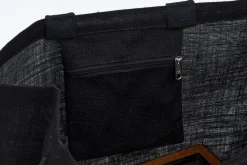 Flamant Tas, Boodschappentas, Jute, Zwart