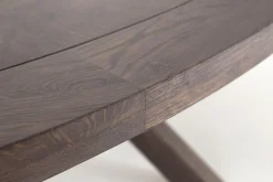 Flamant Forino, Eettafel, Gerookt Eikenhout, 210 Cm