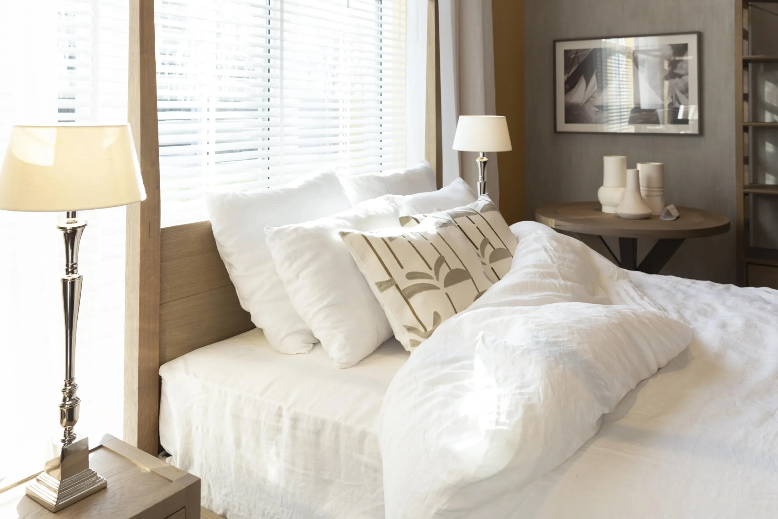 Flamant Forino, Eettafel, Verweerd Eiken, Rond, 110 Cm