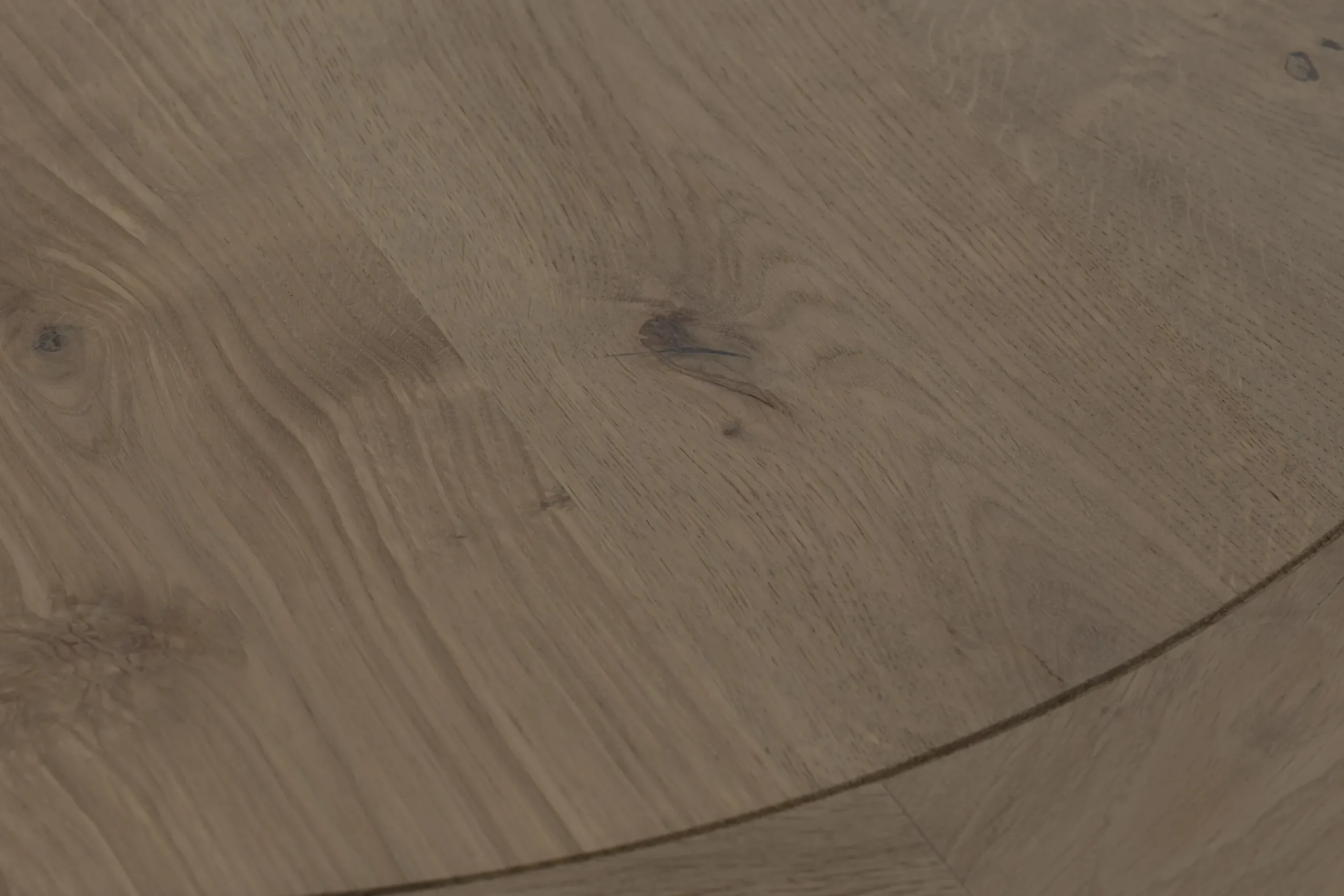 Flamant Forino, Eettafel, Verweerd Eiken, Rond, 110 Cm