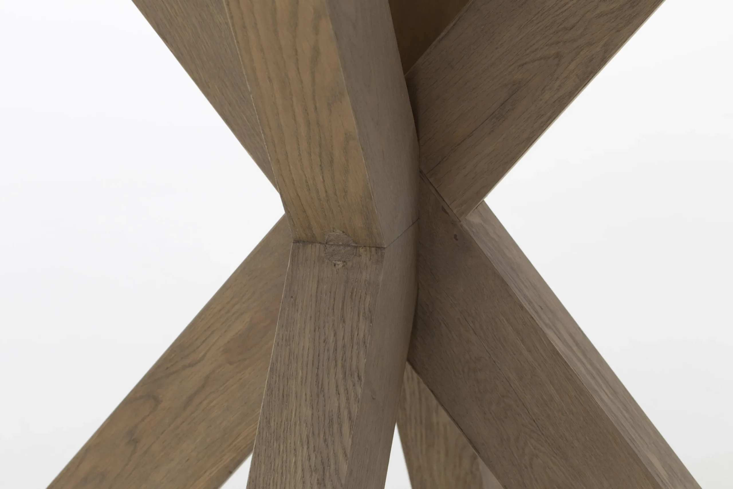 Flamant Forino, Eettafel, Verweerd Eiken, Rond, 110 Cm