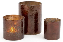 Flamant Frank, Windlicht, Glas, L