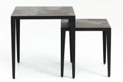 Flamant Georgion, Bijzettafel, Vierkant, Set Van 2