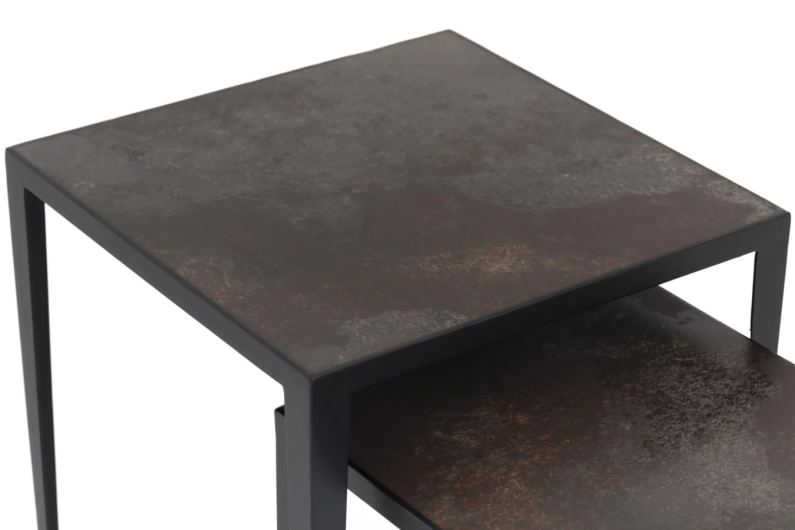 Flamant Georgion, Bijzettafel, Vierkant, Set Van 2