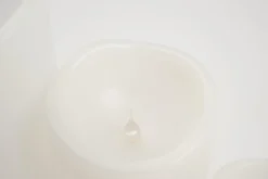 Flamant Gwen, Leds-Kaars, 10X20Cm