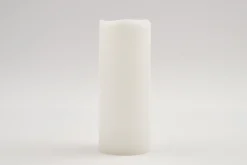 Flamant Gwen, Leds-Kaars, 10X25Cm