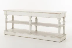 Flamant Henrice, Consoletafel, 3 Niveaus, 4 Laden, Antieke Afwerking