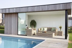 Flamant Hills, Tuinbank, Met Kussen, 2,5-Zitsbank