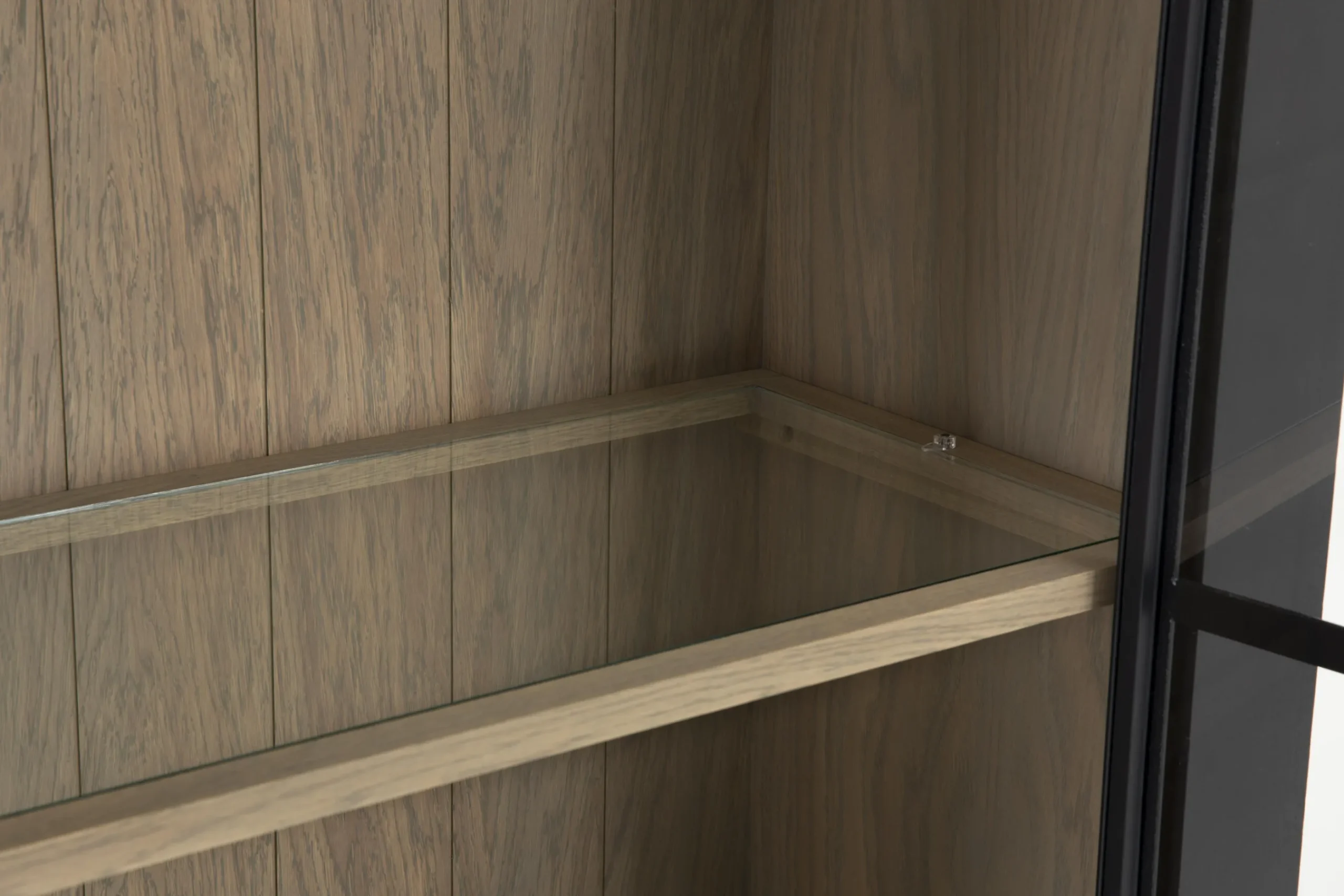 Flamant Ijzeren Jason, Kast, Zwart, Eiken, 3 Ijzeren Deuren