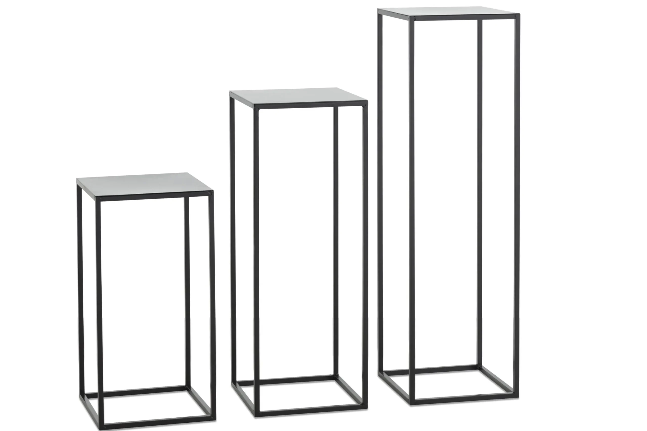 Flamant Isaac, Standaard, Metaal, Zwart, H 95 Cm