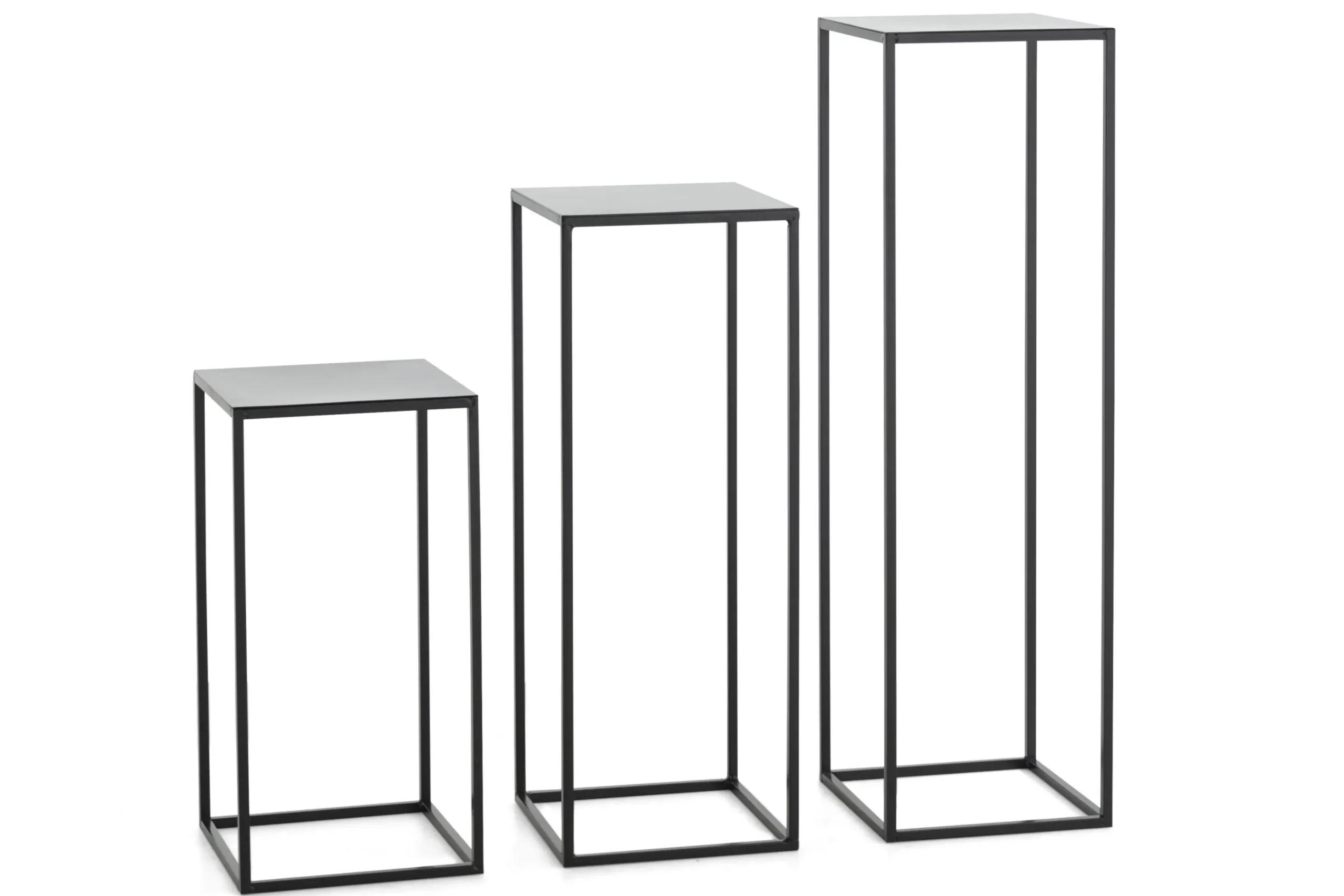 Flamant Isaac, Standaard, Metaal, Zwart, H 55 Cm