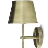 Flamant Itai, Wandlamp, Met Kap, Antiek Messing