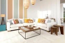 Flamant Jalon, Salontafel, Vierkant, Hout En Metaal