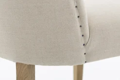 Flamant Jantina, Stoel, Natuurlijk Linnen