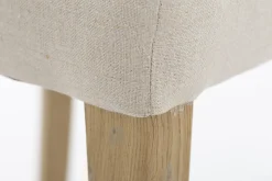 Flamant Jantina, Stoel, Natuurlijk Linnen