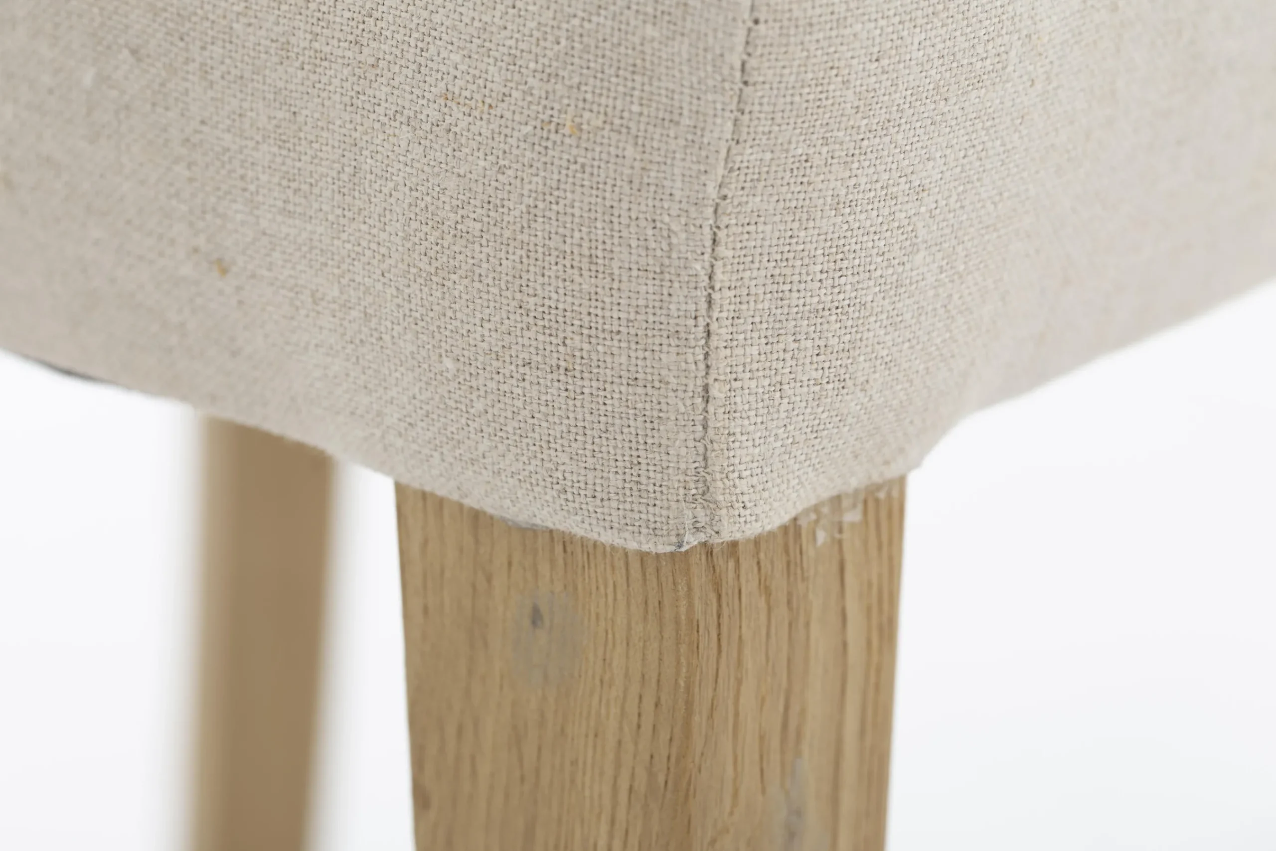 Flamant Jantina, Stoel, Natuurlijk Linnen