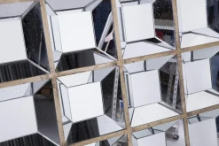 Flamant Javier, Spiegel, Accent, Rand Goud