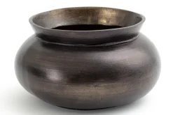 Flamant Jeddo, Vaas, Metaal, Zwart, L