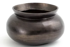 Flamant Jeddo, Vaas, Metaal, Zwart, L