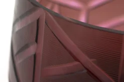 Flamant Jelger, Kom, Glas, Rook/Mauve, L