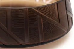 Flamant Jelger, Kom, Glas, Rook/Mauve, S