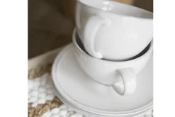 Flamant Jille, Kop En Schotel, Keramiek, Wit, S, 50 Ml