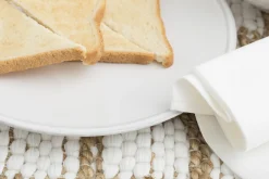 Flamant Jille, Saladebord, Keramiek, Wit