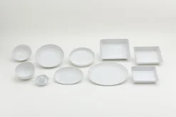 Flamant Jille, Serveerbord, Keramiek, Wit, 30Cm