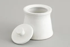 Flamant Jille, Suikerpot, Keramiek, Wit