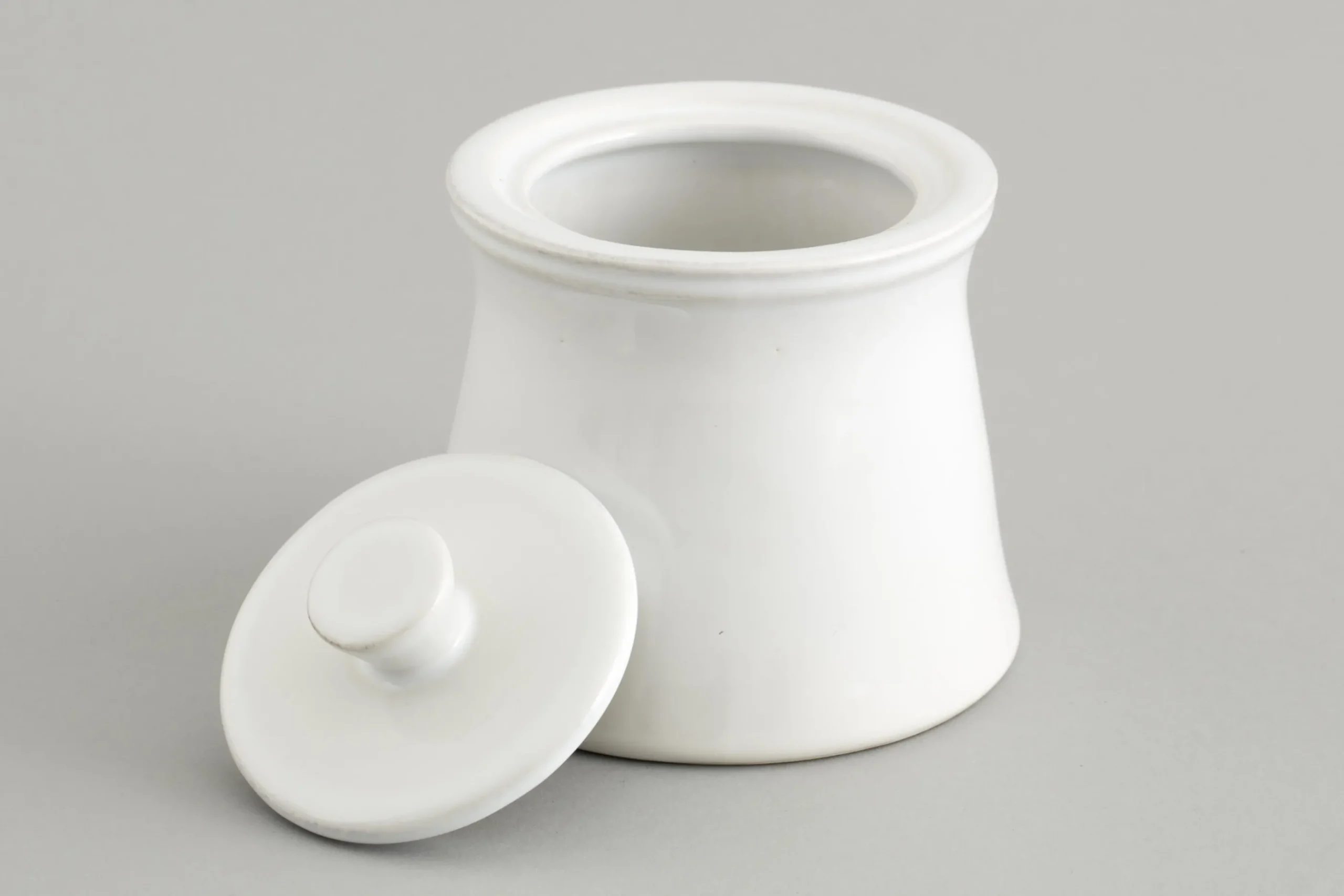 Flamant Jille, Suikerpot, Keramiek, Wit