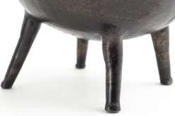 Flamant Jiven, Vaas, Metaal, Zwart