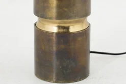 Flamant Jonne, Tafellamp, Antiek Koperen Afwerking