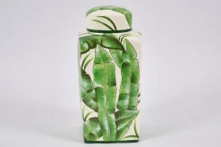 Flamant Judor, Potiche, Groen/Wit