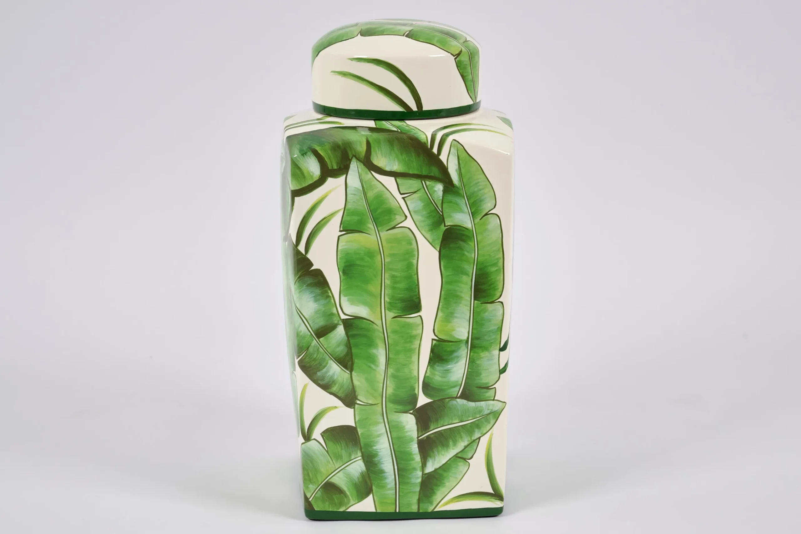 Flamant Judor, Potiche, Groen/Wit