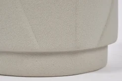 Flamant Laurena, Vaas, Keramiek, Grijs, S