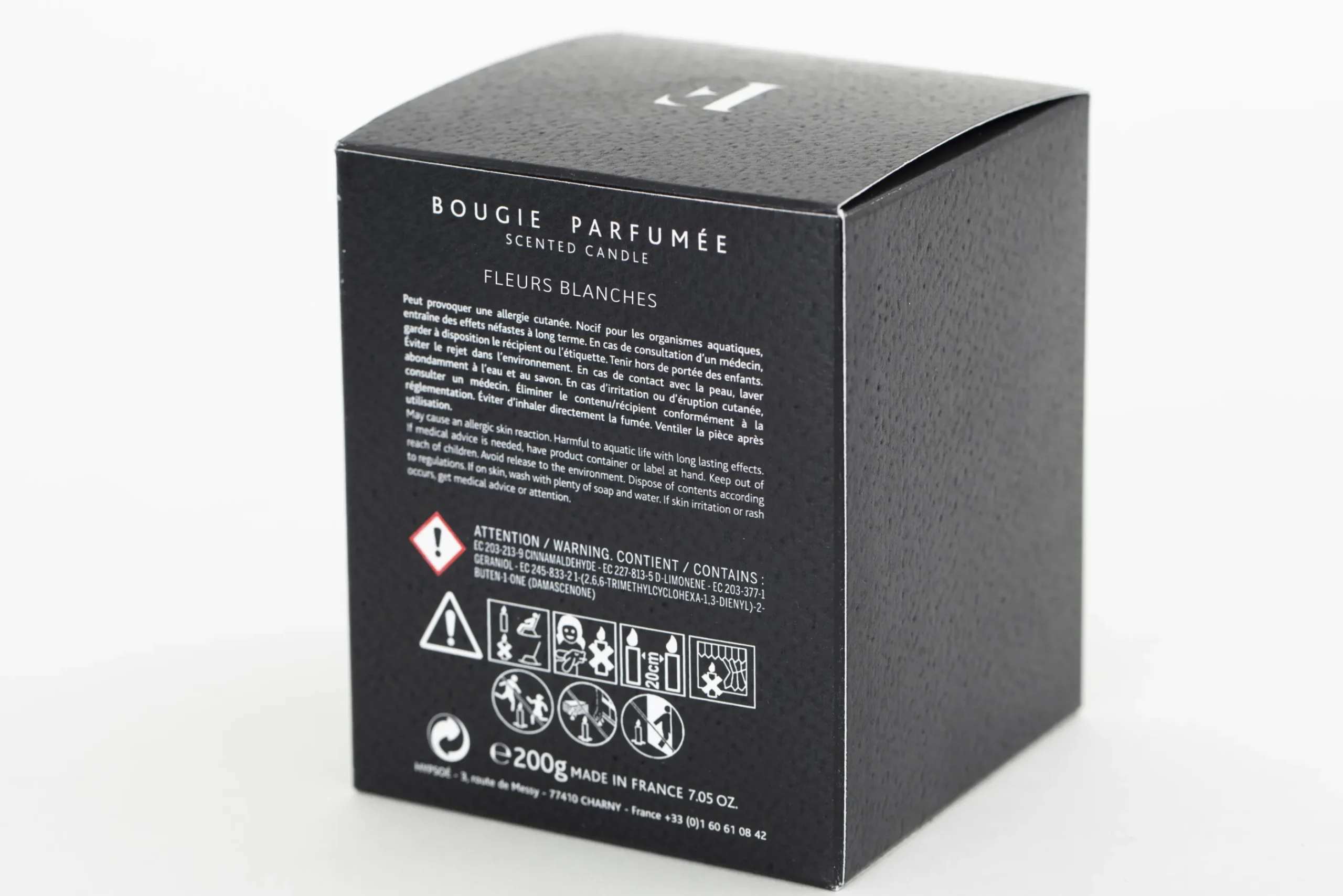 Flamant Lin, Geurkaars, Fleurs Blanches