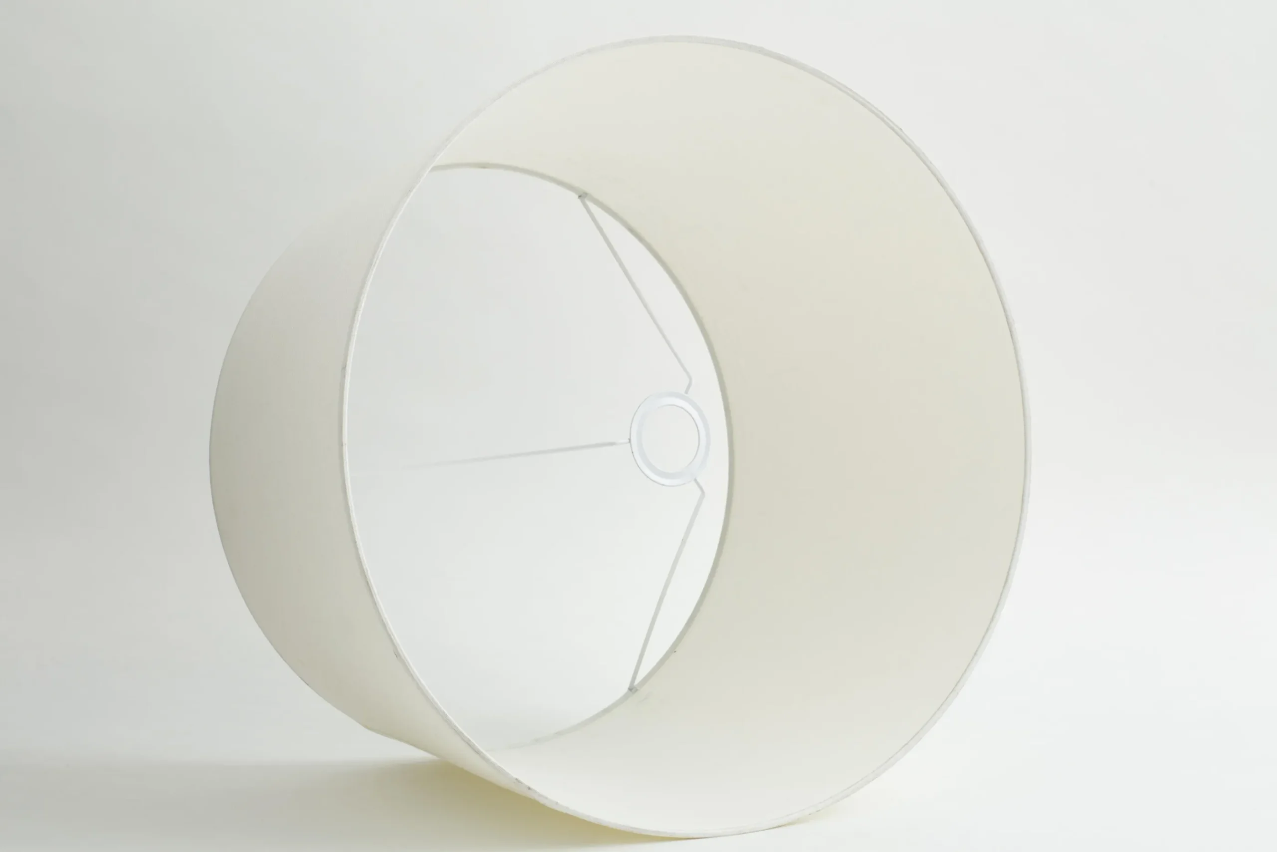 Flamant Lindro, Lampenkap, Gebroken Wit, Cilinder, 50 Cm