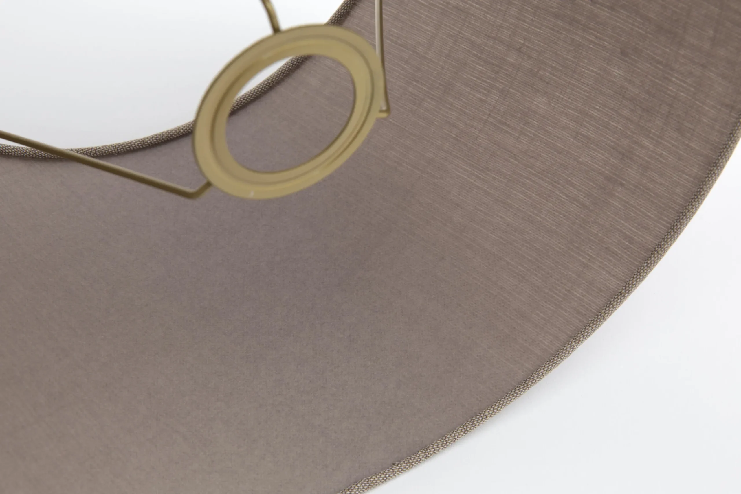 Flamant Lindro, Lampenkap, Naturel En Grijs, Cilinder, 35 Cm