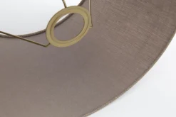 Flamant Lindro, Lampenkap, Naturel En Grijs, Cilinder, 50 Cm