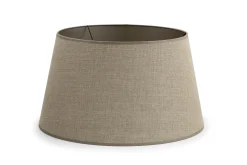 Flamant Lindro, Lampenkap, Natuurlijk En Zilver, Cilinder, 45 Cm