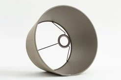 Flamant Lindro, Lampenkap, Natuurlijk En Zilver, Cilinder, 30 Cm