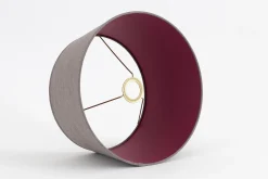 Flamant Lindro, Lampenkap, Paars, Cilinder, 35 Cm