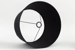 Flamant Lindro, Lampenkap, Zwart, Cilinder, 45 Cm