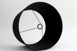 Flamant Lindro, Lampenkap, Zwart, Cilinder, 50 Cm