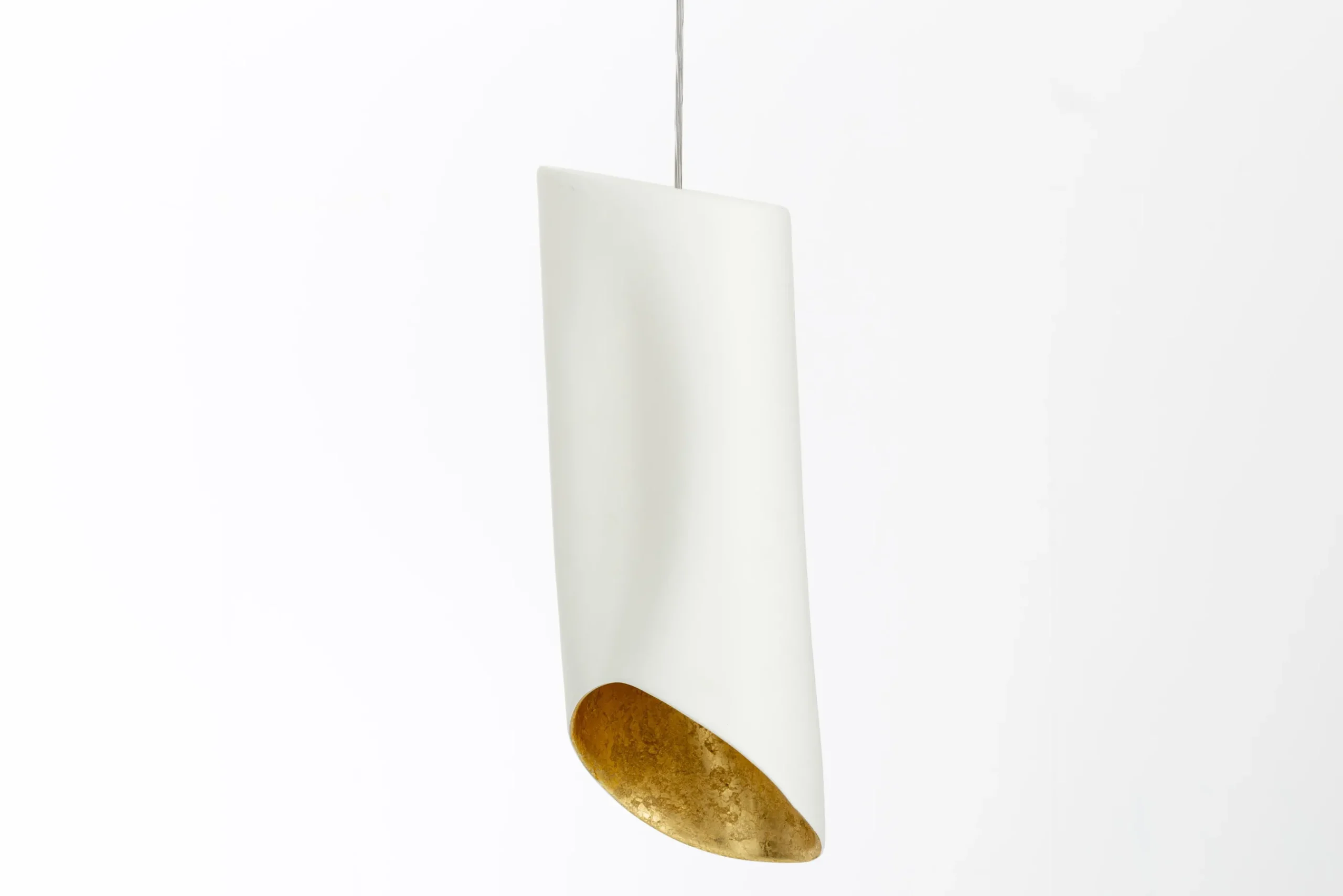 Flamant Lorey, Hanglamp, Wit/Goud