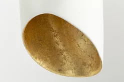 Flamant Lorey, Hanglamp, Wit/Goud