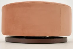 Flamant Lucas, Poef, Draaibaar, O 60, Roze