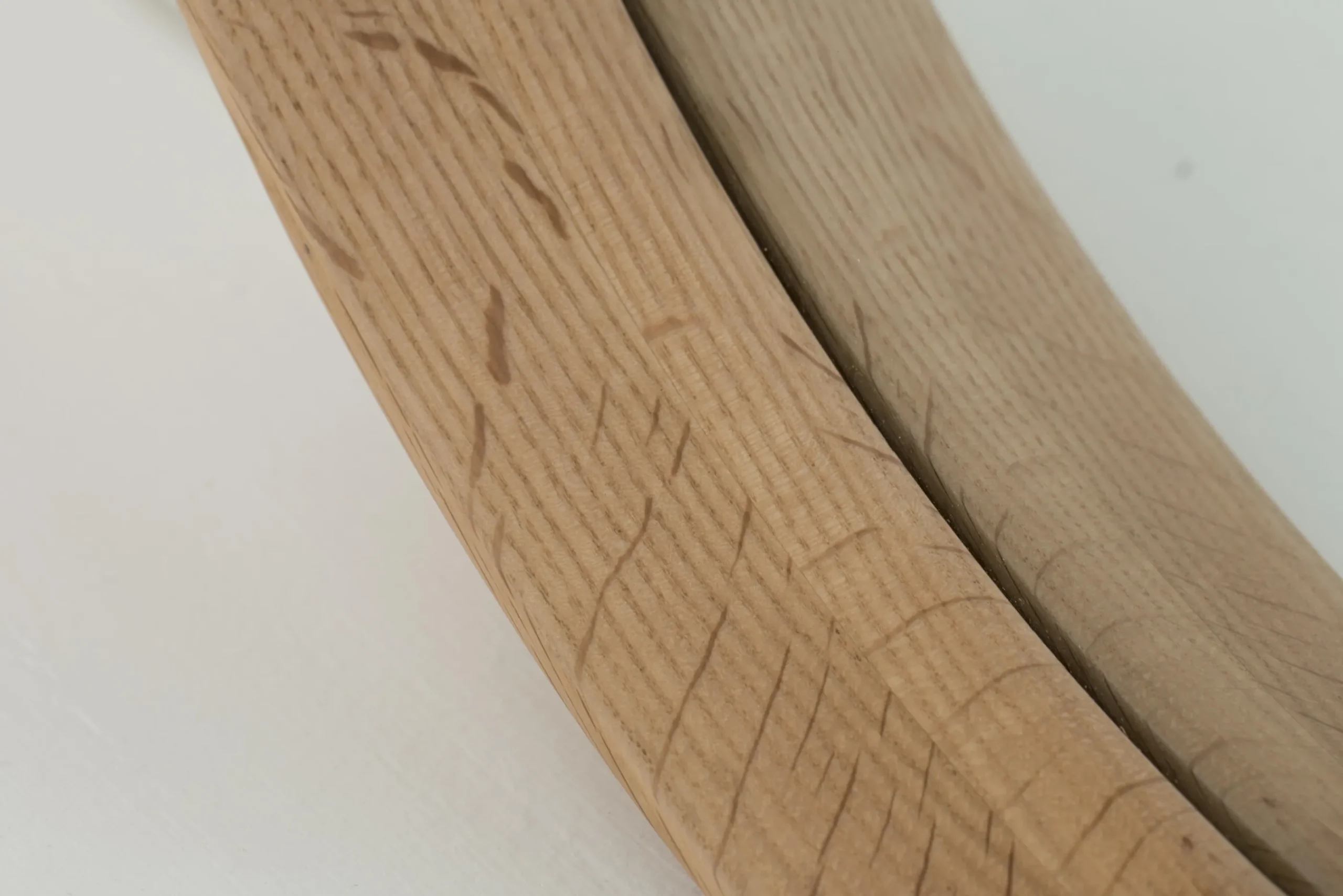 Flamant Lucente, Spiegel, Eiken, Rond, 33Cm