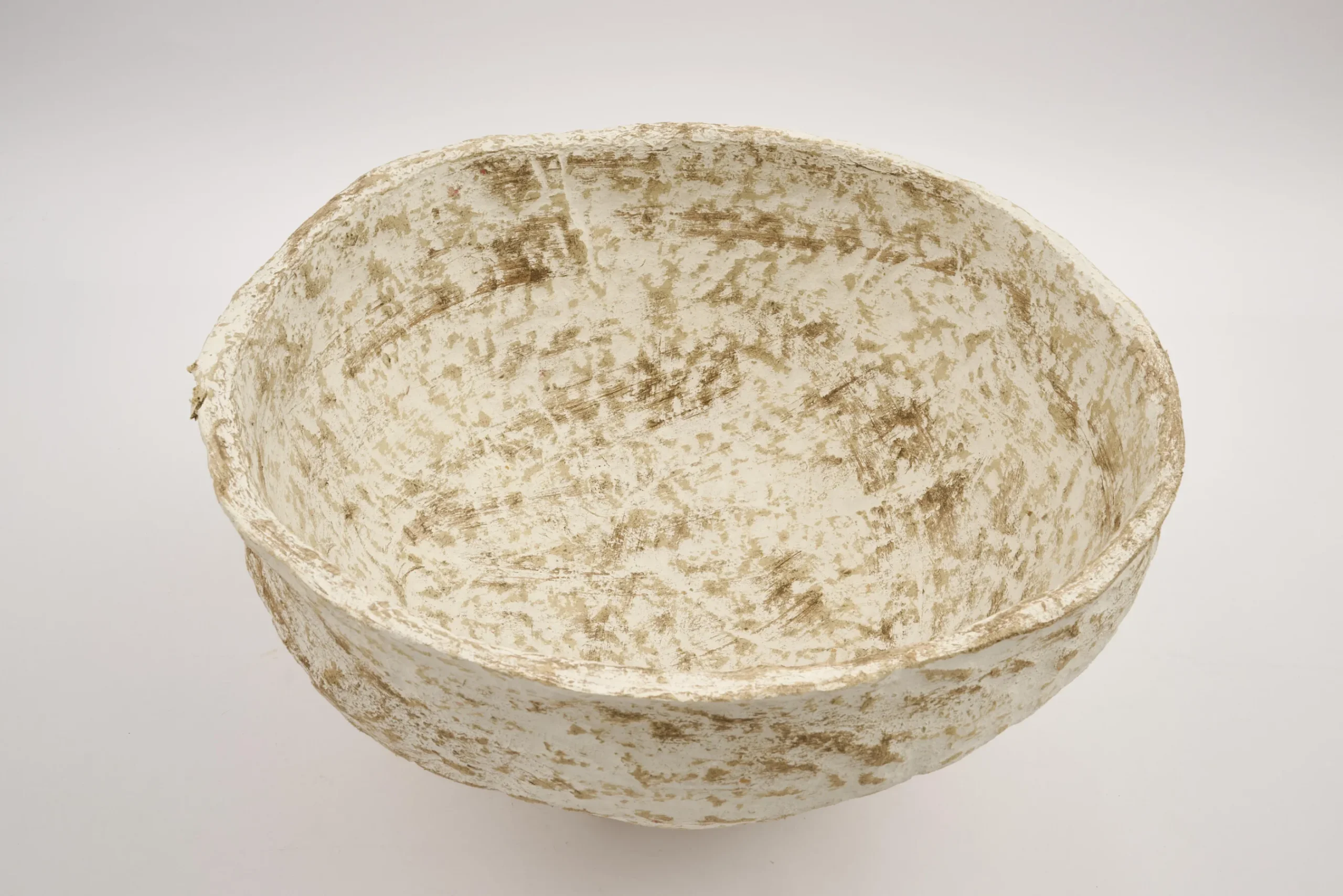 Flamant Lyme, Kom, Papier-Mache, Xl